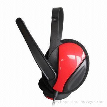Wired Headphones with 32Ω/2.2KΩ Impedance and 100mW Input Power